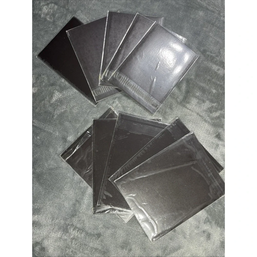 Vintage Magnetic Photo Sleeves Pictures Easy Slide Display Pockets Lot of 10 NEW